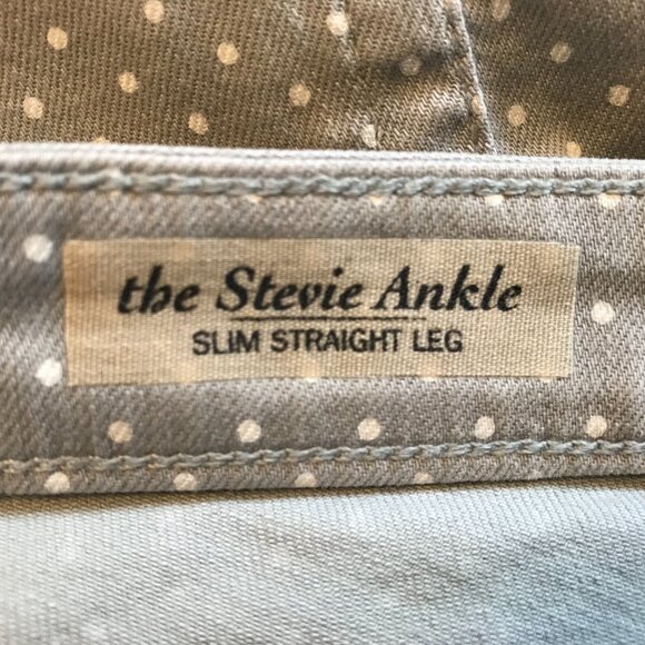 Anthropologie | AG The Stevie Ankle Spotted Jeans - Picture 8 of 11